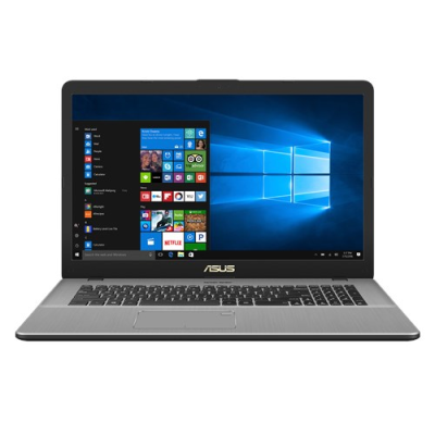 ASUS VivoBook Pro 17 N705UD-GC073 Core i5 8250U/8Gb/1TB HDD/17.3"FHD IPS (1920x1080)/no ODD/GeForce GTX1050 2Gb/WiFi/BT/Cam/Illum KB/DOS/2.1Kg/Grey_metal