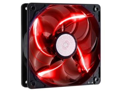 Вентилятор для корпуса SickleFlow 120 Red (R4-L2R-20AR-R1) 120 мм, 19 dBA, 3 пин, красная подсветка, 2000 об/мин, потребляемая мощность 4,2 Вт