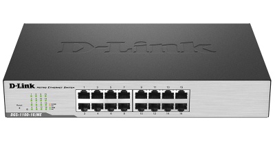 D-Link DGS-1100-16/ME/B2A, 16-port 10/100/1000Base-T Metro Ethernet Switch 16-port 10/100/1000Base-T Metro Ethernet Switch 802.3x Flow Control, 802.3ad Link Aggregation, PortMirroring,  802.1Q VLAN up