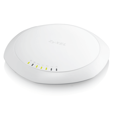 Zyxel Точка доступа NWA1123-AC PRO, 802.11a/b/g/n/ac (2,4 и 5 ГГц), Airtime Fairness, внутренние антенны 3x3, до 450+1300 Мбит/сек, 2xLAN GE, PoE only, PoE инжектор в комплекте