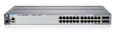 Aruba 2920 24G POE+ Switch (20 x 10/100/1000 PoE+, 4 x SFP or 10/100/1000 PoE+, 2 module slots for 10G, Managed Static L3, Stacking, 19') (repl. for J9146A)