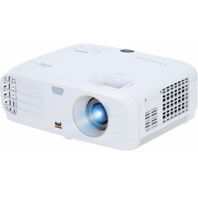 Проектор ViewSonic PX747-4K DLP, 4K, UHD 3840x2160, 3500Lm, 12000:1, 2*HDMI, USB, 10W speaker, 120Hz, Lamp life 15000h, Noise 27dB (Eco), 4.2кг, White