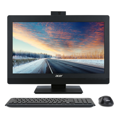 ACER Veriton Z4820G  All-In-One 23,8" FHD(1920x1080)IPS, Pen G4560, 4GbDDR4, 1TB/7200, Intel HD, DVD-RW, WiFi+BT, COM, USB KB&Mouse, black, Win10Pro 3Y OS
