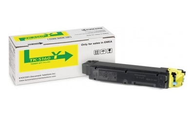 Тонер-картридж Kyocera TK-5160Y  (жёлтый)  ECOSYS P7040cdn (12 000 стр)