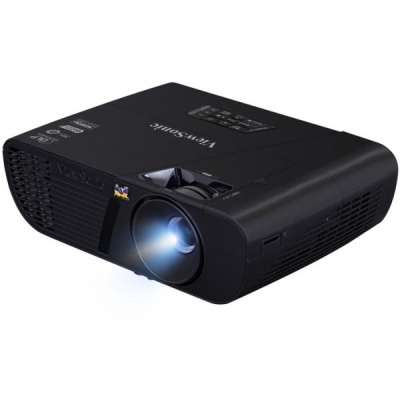 Проектор ViewSonic PJD7720HD DLP, Full HD 1920x1080, 3200Lm, 22000:1, HDMI/MHL, mini-USB, 10W speaker, mic, 144Hz 3D, Lamp life 10Kh, 30dB(Eco), optional wireless, VS16483