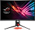ASUS 31.5" ROG Strix XG32VQ VA LED изогнутый, ProGaming, 2560x1440, 4ms, 300cd/m2, 3000:1, 178°/178°, HDMI, DP, miniDP, USB, 144Hz, Tilt, Swivel, Height Adj, Aura light, Dark Gray, 90LM03S0-B01170