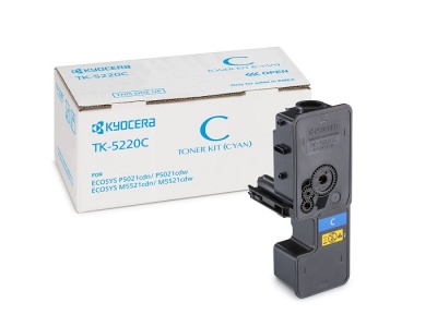 Тонер-картридж TK-5220C 1 200 стр. Cyan для P5021cdn /  P5021cdw, M5521cdn / M5521cdw