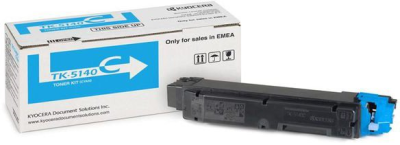 Тонер картридж Kyocera TK-5140С  для ECOSYS P6130cdn/M6x30cdn (5000 стр)