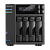 ASUSTOR AS6404T 4-Bay NAS/Media player/Intel Celeron J3455 1.5GHz, up to 2.3 GHz(Quad-Core), 8GB SO-DIMM DDR3L, noHDD(HDD,SSD),/2x1GbE(LAN)/3xUSB3.0,HDMI/4ip camera license ; 90IX0121-BW3S10