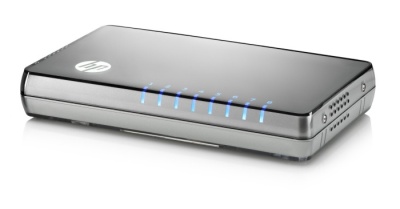 HPE 1405 8G v3 Switch (8 ports 10/100/1000, Unmanaged, fanless, desktop) (repl. for J9793A,J9794A)