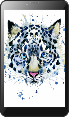 IRBIS TZ853, 8" (1280x800IPS), SC7730 1x1,0Ghz (QuadCore), 1024MB, 8GB, cam 0.3MPx+2.0MPx, Wi-Fi, 3G (2xSimCard), Bluetooth, GPS, Android 4.4, microUSB, MicroSD, jack 3.5, Black