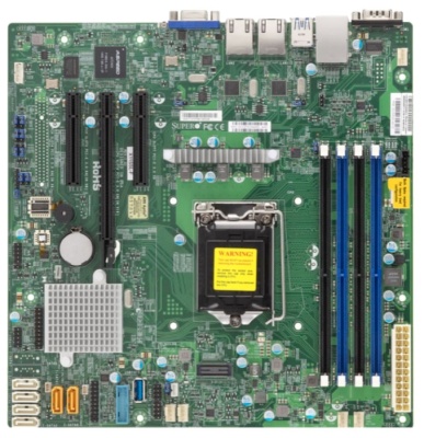 Supermicro Motherboard 1xCPU X11SSL-F E3-1200 v5, 6thGeni3, Pent, Celeron/ UpTo4UDIMM/ 6x SATA3/ C232 RAID 0/1/5/10/ 2xGE/ 1xPCIx8(in x16), 1xPCIx8, 1xPCIx4(in x8) (9.6" x 9.6")