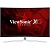 Viewsonic 32" XG3202-C VA LED изогнутый, 1920x1080, 6ms, 300cd/m2, 178°/178°, 120Mln:1, DVI, HDMI, Display Port, USB-Hub, Tilt, колонки, Headphone Out, VESA(100x100), Black
