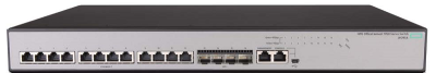 HPE 1950 12XGT 4SFP+ Switch (12x1/10G RJ-45 + 4x1G/10G SFP+, web-managed, 19")