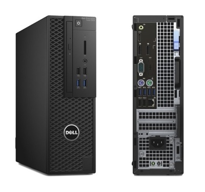 DELL Precision 3420 SFF E3-1220 v5 (3.0 GHz),8GB (2x4GB) DDR4,1TB (7200 rpm),Nvidia Quadro P600 (2GB),W7 Pro (WIn10 Pro Licence),TPM,DVD,3 years NBD