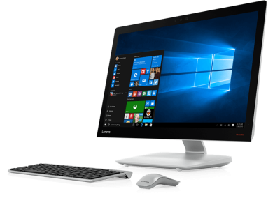 Lenovo IdeaCenter AIO 910-27ISH 27" FHD NV GT940A 2G i7-7700T 2.9 8G (x1) 1TB Win10 NO ODD silver