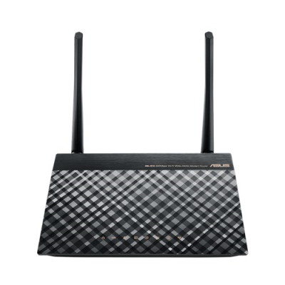 ASUS DSL-N16 // ADSL модем, роутер 802.11b/g/n/ac, до 300 Мбит/c, 2 антенны, LAN ; 90IG02C0-BM3100