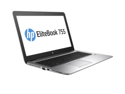 HP EliteBook 755 G4 A12-9800B 2.7GHz,15.6" FHD (1920x1080) AG,8Gb DDR4(1),256Gb SSD,51Wh LL,FPR,1.9kg,3y,Silver,Win10Pro