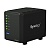 Synology  DS416slim DC1GhzCPU/512Mb/RAID0,1,10,5,6/up to 4HDDs SATA 2,5'/2xUSB 3,0/2xGigEth/iSCSI/2xIPcam(up to 8)/1xPS