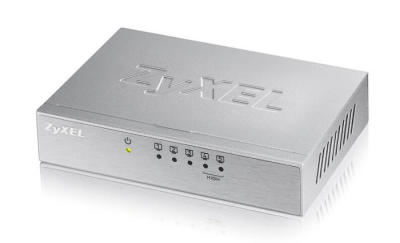 Zyxel ES-105A Пятипортовый коммутатор Fast Ethernet с двумя приоритетными портами