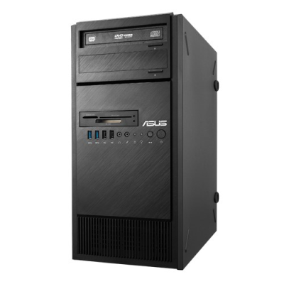 ASUS ESC500 G4 // Tower, ASUS P10S WS, s1151 with cpu E3-1245 V6, 64GB max, 3HDD int, 1HDD int 2,5",  with DVR, 500W, CPU FAN ; 90SV04ZA-M4MCE0