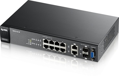 ZyXEL GS2210-8 8 port Gigabit L2 Managed Switch, fanless