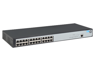 HPE  1620 24G Switch (24x10/100/1000 RJ-45, basic Web, 19'')