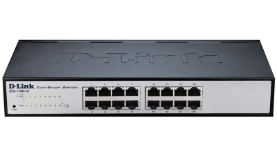D-Link DES-1100-16/A2A, 16 ports compact 11” EasySmart switch