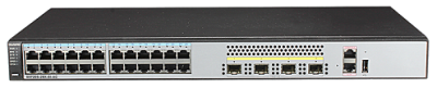 Huawei S5720S-28X-SI-AC(24 Ethernet 10/100/1000 ports,4 10 Gig SFP+,AC 110/220V) (02350DLP)