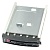 Supermicro Adaptor MCP-220-00080-0B HDD carrier to install 2.5" HDD in 3.5" HDD tray (for case 743, 745 series)