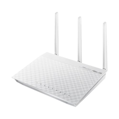 ASUS RT-N66W // роутер  802.11b/g/n, до 450 + 450 Мбит/с, 2,4 + 5 гГц, 3 антенны, USB ; 90-IG1Z002M04-APA0