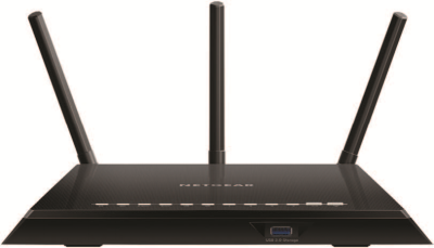 NETGEAR Беспроводной гигабитный роутер 802.11ac 450+1300 Мбит/с (2.4 ГГц и 5 ГГц), 2 порта: USB 3.0 и USB 2.0, поддержка IPTV, L2TP, принт-сервер и DLNA