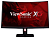 Viewsonic 32" XG3240-C VA LED изогнутый, 2560x1440, 4ms, 300cd/m2, 178°/178°, 120Mln:1, 144Hz, HDMI*2, DP, USB-Hub, колонки, Tilt, Swivel, рег.по высоте, Headphone Out, VESA, Black-Red