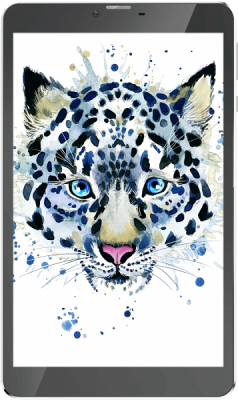 IRBIS TZ831, 8" (1280x800IPS), SC7731G 4x1,3Ghz (QuadCore), 1024MB, 8GB, cam 0.3MPx+2.0MPx, Wi-Fi, 3G (2xSimCard), Bluetooth, GPS, Android 7.0, microUSB, MicroSD, jack 3.5, Black
