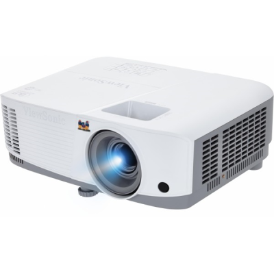 Проектор ViewSonic PA503W DLP, WXGA 1280x800, 3600Lm, 20000:1, 2*VGA, HDMI, mini-USB, 3D Ready, 2W speaker, Lamp life 15000h, Noise 29dB (Eco), 2.12кг, White, VS16909