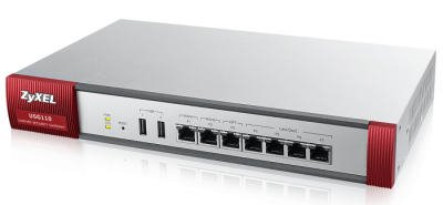 Zyxel Межсетевой экран USG110  с набором подписок на 1 год (AS,AV,CF,IDP), Rack, 2xWAN GE, 4xLAN/DMZ GE, 1xOPT GE, 2xUSB3.0, AP Controller (2/34)