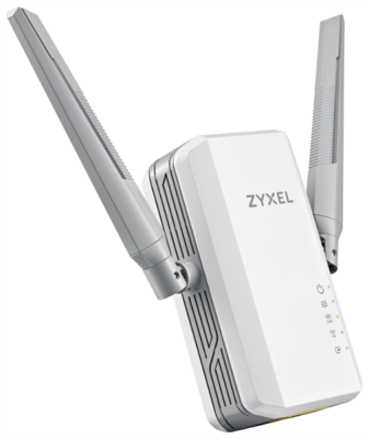 Zyxel PLA5236, AV1000 (до 1000Мбит/с), 2xLAN GE, 802.11a/b/g/n/ac (300+867 Мбит/с)