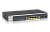 NETGEAR Управляемый гигабитный Smart-коммутатор на 8GE+2SFP портов (из них 8GE портов с PoE+) , PoE бюджет до 190 Вт
