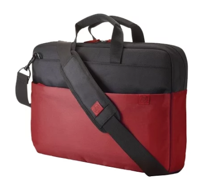 HP 15.6" Duotone BriefCase - Red cons