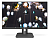 21,5" AOC 22E1Q 1920x1080 MVA LED 16:9 5ms D-Sub HDMI DP 20M:1 178/178 250cd Speakers Black