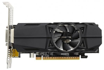 Gigabyte GTX 1050 OC Low Profile 3G, GV-N1050OC-3GL, PCI Express, 3GB, GDDR5, 96bit, DVI+2xHDMI+DP RTL