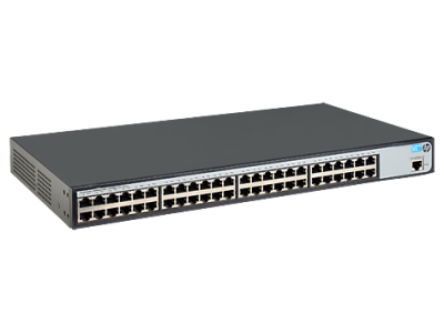 HPE  1620 48G Switch (48x10/100/1000 RJ-45, basic Web, 19'')